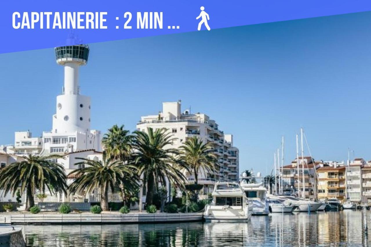 Unsejouraempuriabrava-Terrasse-Vue Mer -Clime- Wifi Parking Екстер'єр фото